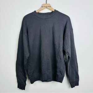 Gymshark NWOT Men's Charcoal Crewneck Sweater Size Small